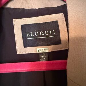 Eloquii Beige  Blazer